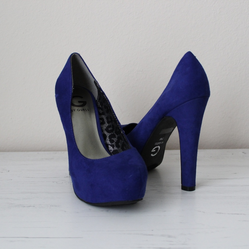 Blue heels